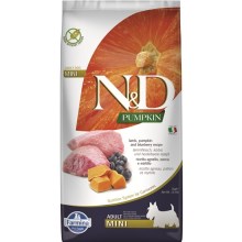 N&D GF Pumpkin Dog Adult Mini Lamb&Blueberry 7 kg