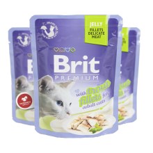Brit Premium Cat Fillets in Jelly with Trout 85 g
