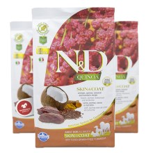 N&D GF Quinoa Dog Skin & Coat Venison & Coconut 7 kg