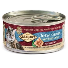 Carnilove Cat konzerva Mus Meat Turkey & Salmon 100 g