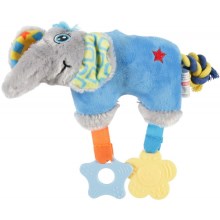 Zolux Elephant plyšová hračka pre psov modrá 20 cm