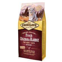 Carnilove Fresh Cat Chicken & Rabbit Gourmand 6 kg