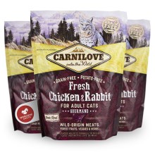 Carnilove Fresh Cat Chicken & Rabbit Gourmand 400 g