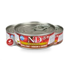 N&D Cat Quinoa konzerva Venison & Coconut 80 g