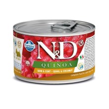 N&D Dog Quinoa konzerva Adult Mini Quail & Coconut 140 g