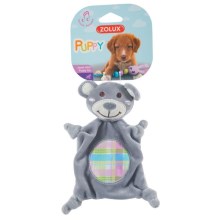 Zolux Cuddly hračka pre šteňa sivá 18 cm