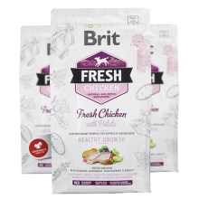 Brit Fresh Chicken & Potato Puppy Healthy Growth 2,5 kg