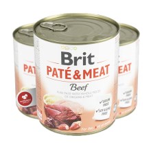 Brit konzerva Paté & Meat Beef 800 g