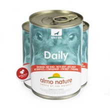 Konzerva Almo Nature Daily Menu Dog s hovädzím 400 g