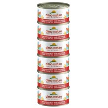 Almo Nature Cat HFC Multipack kura a krevety 6x 70 g