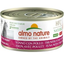 Almo Nature HFC Cat tuniak s kuraťom 70 g