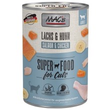 Mac's Cat konzerva losos a kura 400 g