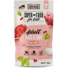 Mac's Cat kapsička teľacie, hovädzie a brusnica 100 g