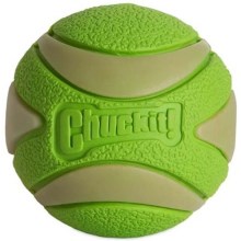 Chuckit! Max Glow Ultra Squeaker svietiaca loptička veľ. M