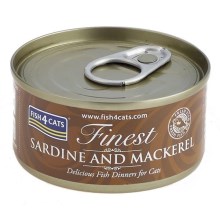 Fish4Cats Finest konzerva so sardinkou a makrelou 70 g