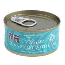 Fish4Cats Finest konzerva s tuniakom a krabom 70 g
