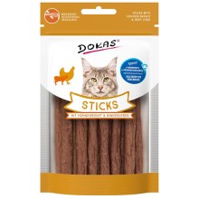 Dokas tyčinky kuracie prsia a hovädzia pečeň pre mačky 30 g