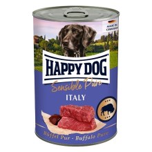 Happy Dog konzerva Büffel Pur Italy 400 g SET 5+1 ZADARMO