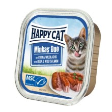 Happy Cat Minkas Duo hovädzina a divoký losos 100 g