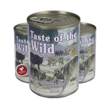 Taste of the Wild Sierra Mountain konzerva 390 g SET 11+1 ZADARMO