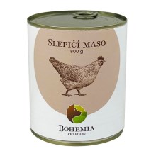 Bohemia slepačie mäso vo vlastnej šťave 800 g