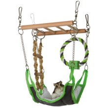 Závesný rebrík s pelechom pre hlodavce Trixie 22 cm