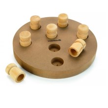 Beeztees interaktívna drevená hračka Giono 2v1 25 cm