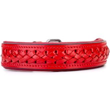 Kay-line kožený obojok Red Pepper veľ. 45 (35-40 cm)