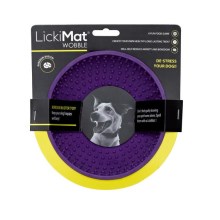 LickiMat Wobble lízacia podložka fialová 16,5 cm