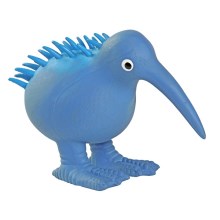 KiwiWalker latexová pískacia hračka Kiwi modrá veľ. S