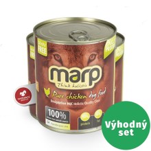 Marp Holistic Dog konzerva Pure Chicken SET 6x 800 g