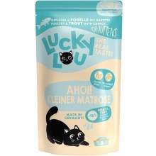 Lucky Lou Lifestage Kitten kapsička s hydinou a pstruhom 125 g