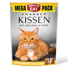 Perfecto Cat plnené vankúšiky s hydinou a syrom 150 g