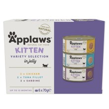 Applaws Cat Multipack konzerv pre mačiatka 6x 70 g