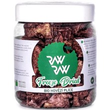 Raw Raw maškrty mrazom sušené BIO hovädzie pľúca 50 g