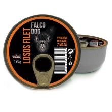 Konzerva Falco Dog Filet z lososa 120 g