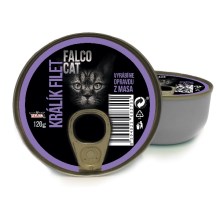 Konzerva Falco Cat  Filet z králika 120 g