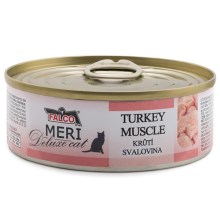 Falco Meri Deluxe Cat konzerva morčacia svalovina 80 g