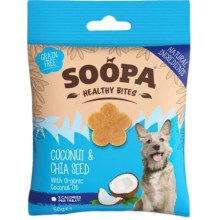 Soopa Healthy Bites maškrty s kokosom a chia semienkami 50 g