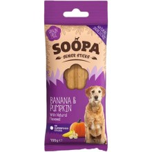 Soopa Senior dentálne tyčinky s banánom, tekvicou a ľanovým semienkom 100 g