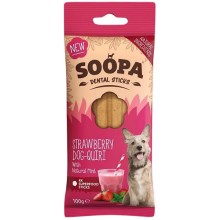 Soopa dentálne tyčinky Jahodové Dog-Quiri 100 g