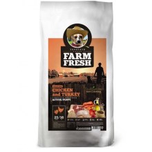Farm Fresh GF Chicken & Turkey Active/Puppy 15 kg