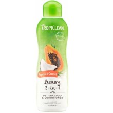 Tropiclean Luxury 2v1 šampón s kondicionérom 355 ml