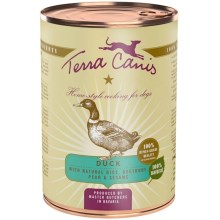 Terra Canis Classic konzerva kačka s ryžou, cviklou, hruškou a sezamom 400 g