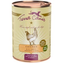 Terra Canis Classic konzerva kura s amarantom, paradajkami a bazalkou 400 g