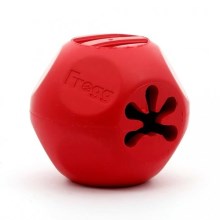 Frogg Bobbly Ball hračka pre psy červená 6 cm