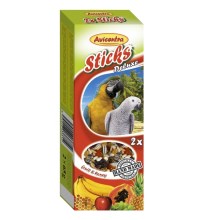 Avicentra tyčinky pre veľké papagáje ovocné (2 ks)