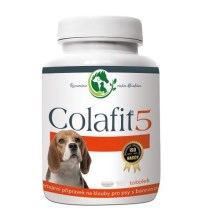 Colafit 5 na farebnú srsť pre psy 100 tbl