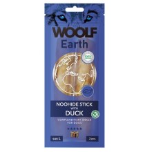 Woolf Earth Noohide Sticks with Duck L 85 g