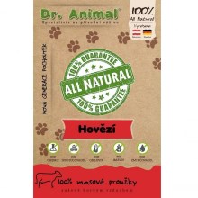 Dr. Animal 100 % mäsové prúžky hovädzie 80 g